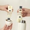 Cute Bear Multi-Function Cleaning Brush with 4 Detachable Heads