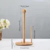 Wooden Paper Towel Holder