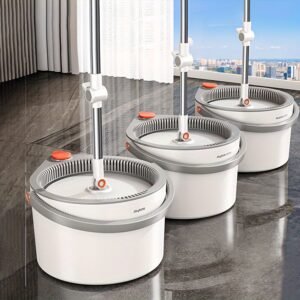 Hands-Free Household Cleaning Mop Set