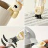 Cute Bear Multi-Function Cleaning Brush with 4 Detachable Heads