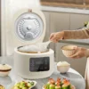 BALASHOV 3L Smart Electric Rice Cooker with 24-Hour Timer & Keep Warm Function