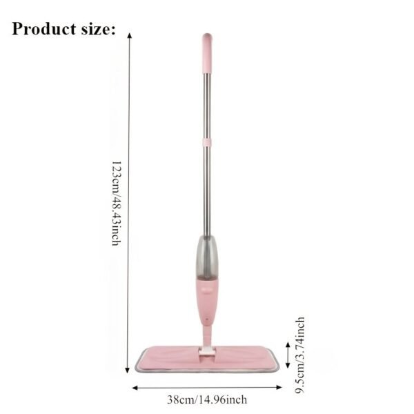 Lightweight Flat Mop with Water Tank