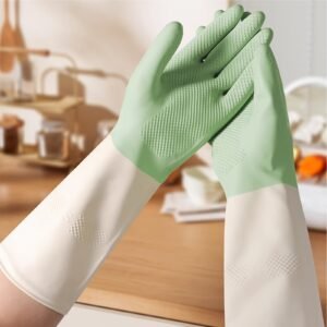 Reusable Dishwashing & Household Cleaning Gloves