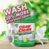 Okay Clean Lime Scent Dishwashing Liquid 2L